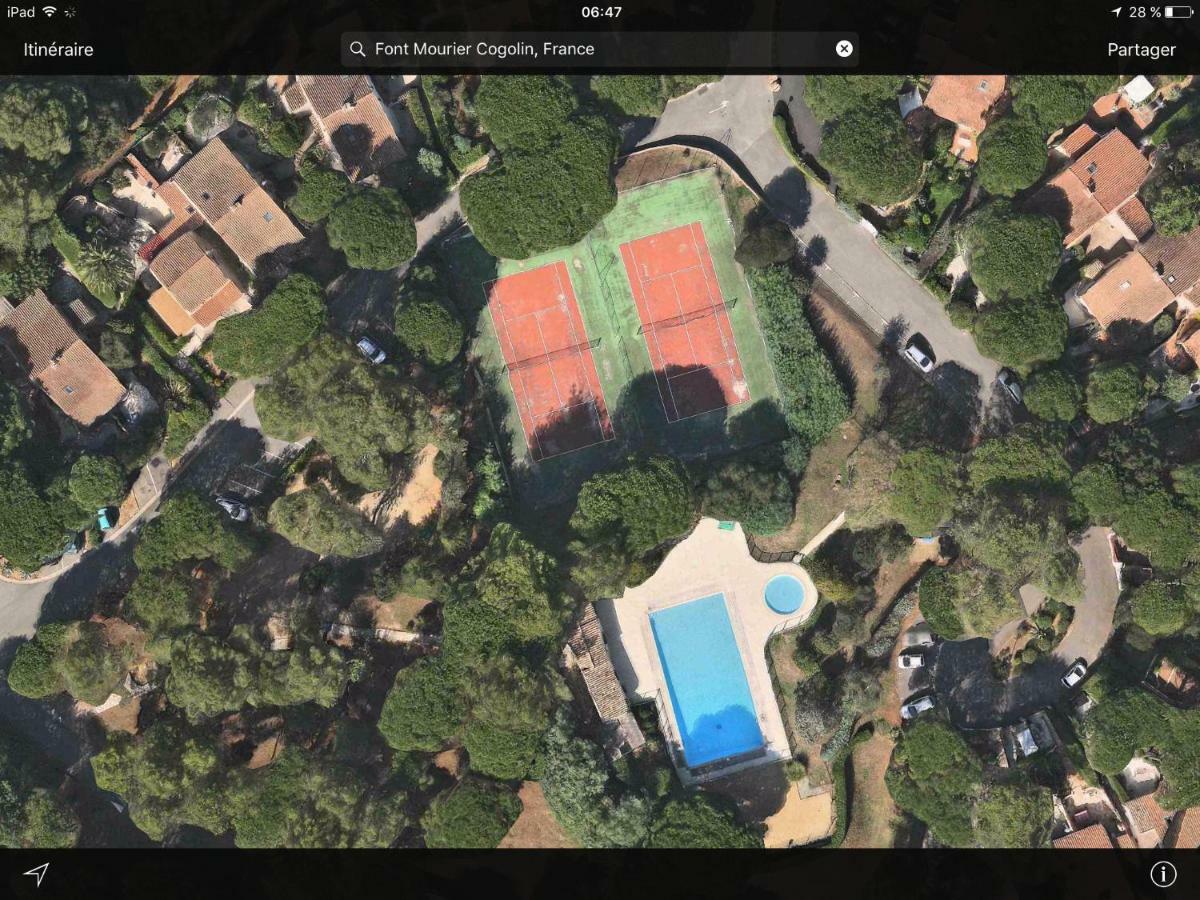 Agreable Studio Proche Sttropez Piscine Et Tennis Gassin Exterior photo